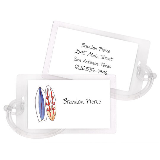 Surfer Dude ID Luggage Tags